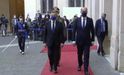 Italia-Francia, Draghi ha ricevuto il primo ministro Jean Castex