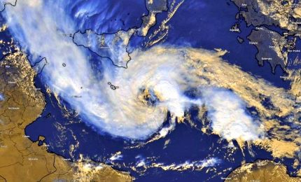 Il ciclone africano "Apollo" verso Catania