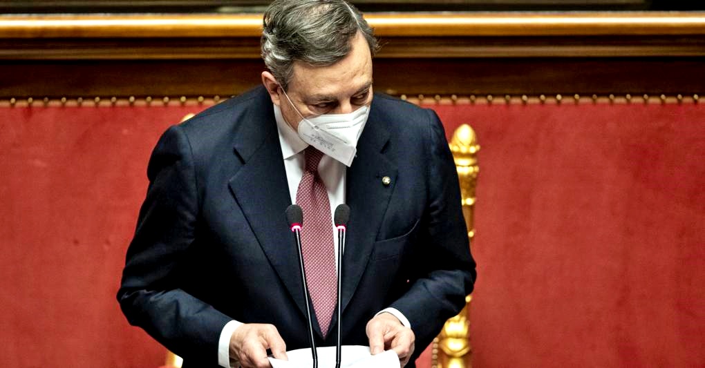 Draghi interviene al Senato: “Impegno del governo contro il caro-bolletta”