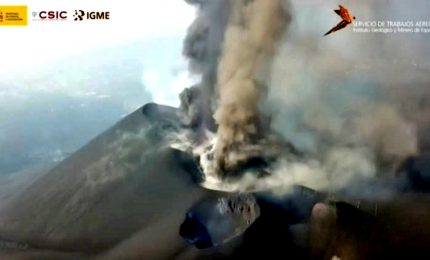 L'eruzione del vulcano di La Palma alla settima settimana