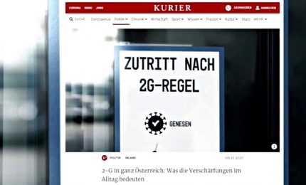 In Austria ora vale la regola del 2G, vaccinato o guarito