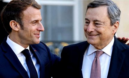 Draghi a Parigi da Macron, focus su Ucraina ed energia. In agenda anche migranti e Ue