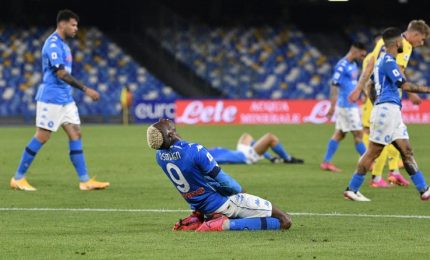 Napoli-Verona 1-1, Lazio-Salernitana 3-0
