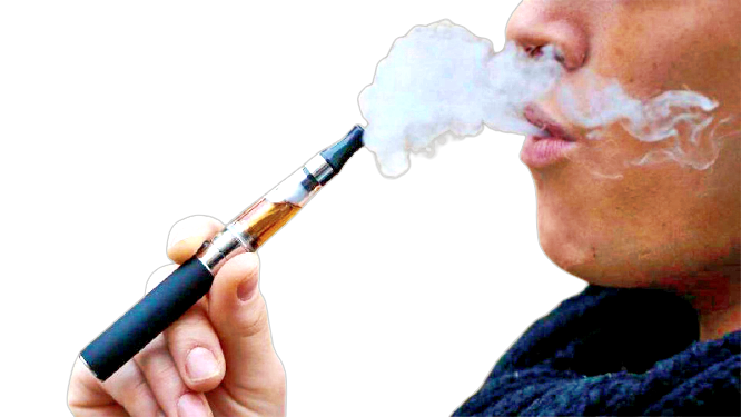 Si inizia sempre prima a funare, 4% prova e-cig alle elementari