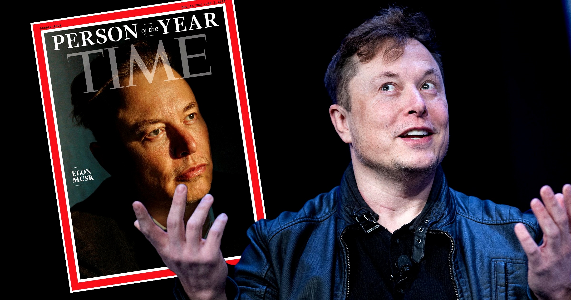 Elon Musk è la persona dell’anno 2021 per la rivista Time