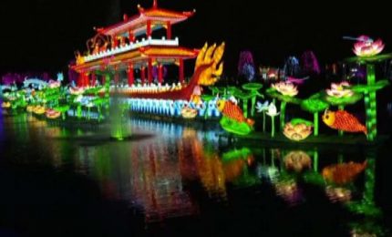 La magia delle lanterne cinesi in Francia, al festival di Blagnac