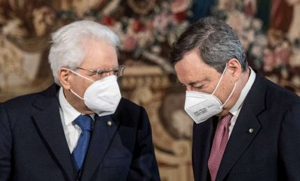 I Cinquestelle non votano dl Aiuti, Draghi sale da Mattarella al Quirinale