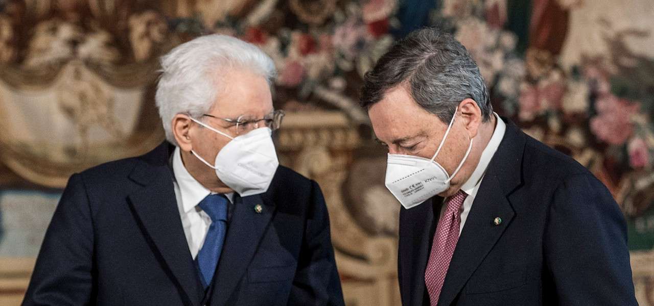 Draghi rientrato a Palazzo Chigi, un’ora da Mattarella. Berlusconi, avanti senza 5stelle