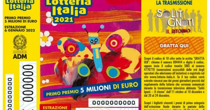 Lotteria Italia, a Roma il primo premio da 5 milioni