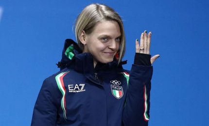 Italia d'argento nello short track, Fontana nona medaglia