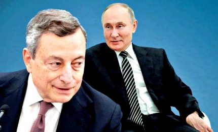 Ucraina, è il turno della via diplomatica italiana: Putin attende Draghi a Mosca