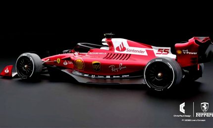 Sainz e Leclerc a bocca aperta davanti la nuova Ferrari