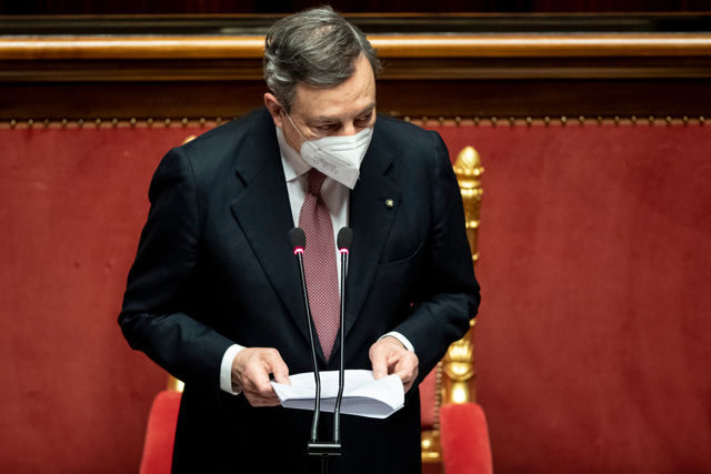 Ucraina, Draghi in Parlamento spiega le “scelte impensabili”