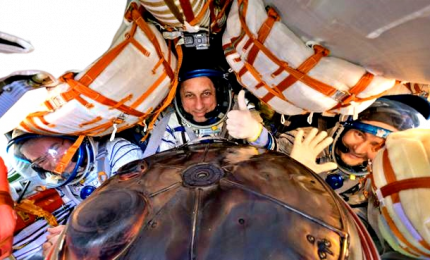 Atterrata in Kazakhstan la Soyuz con un americano e due russi