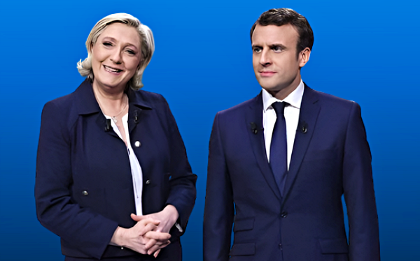 Macron e Le Pen: ultimi bagni di folla prima del voto in Francia