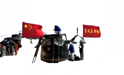 Sulla Terra i 3 taikonauti cinesi della missione Shenzhou-13