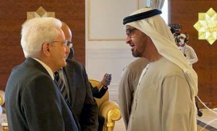 Emirati, l'omaggio di Mattarella e leader mondiali al presidente