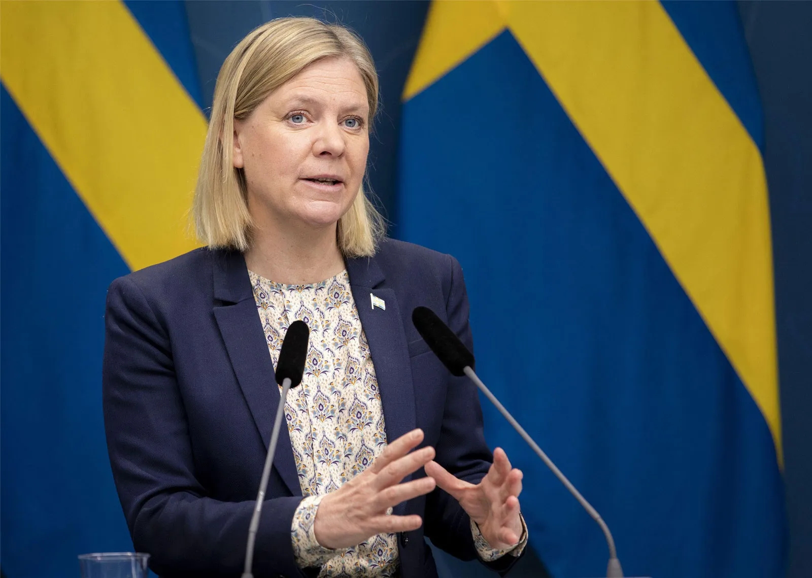 La Svezia annuncia richiesta di adesione alla Nato
