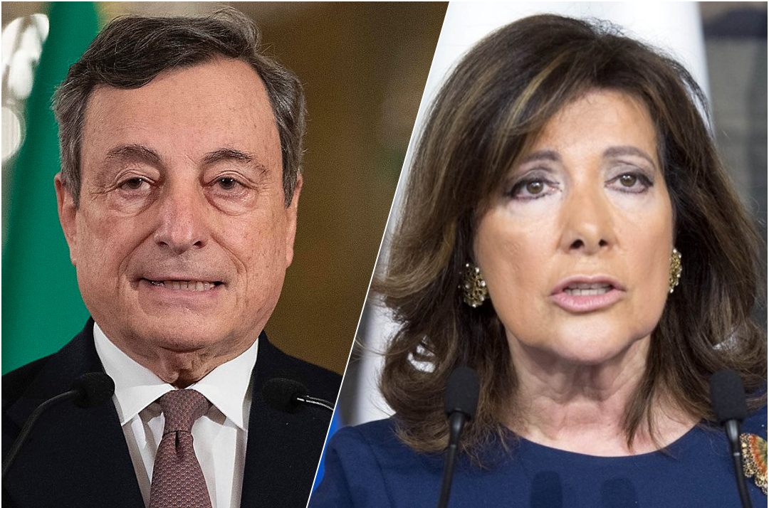 Pressing di Draghi su Ddl concorrenza, il premier scrive a Casellati: approvazione a maggio o rischia Pnrr