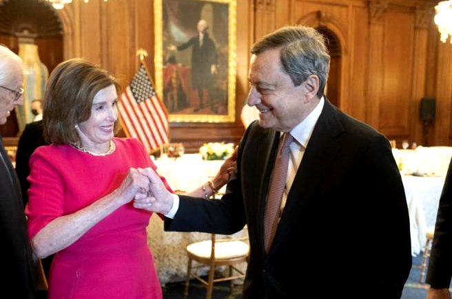 Draghi al Congresso Usa: con Ucraina colpiti valori democrazia