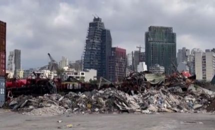 A Beirut a due anni dall'esplosione al porto: immagini shock