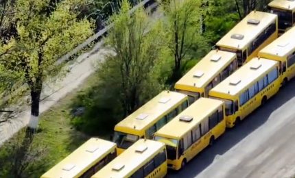Sindaco di Mariupol: 11 bus con persone evacuate risultano dispersi