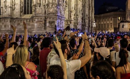 Festa a Milano, oltre 50mila per "Radio Italia live-il concerto"