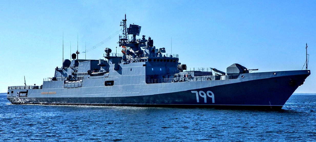 Colpita da missile anti-nave ucraino la fregata russa Admiral Makarov