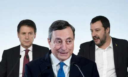 Governo, inizia la via crucis di Draghi sotto il tiro di Conte e Salvini