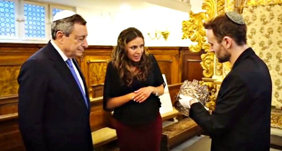 Draghi in Israele per pace Ucraina, studia missione a Kiev