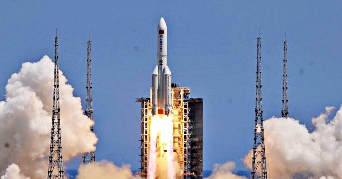 La Cina lancia il secondo modulo della sua stazione spaziale