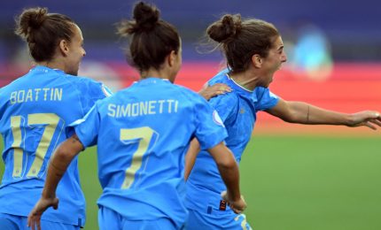 Europei donne, Italia-Islanda 1-1. Le Azzurre sperano
