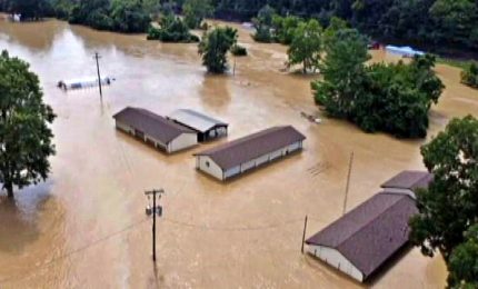 Usa, almeno 25 morti per le inondazioni in Kentucky