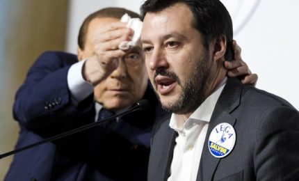 Nel centrodestra vince partito voto, Berlusconi sceglie asse con Salvini