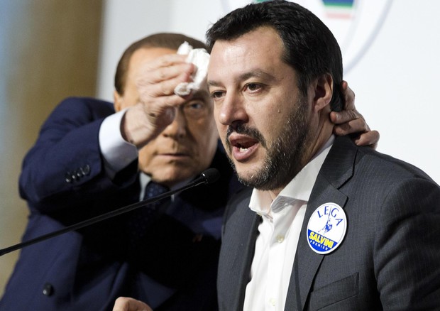 Nel centrodestra vince partito voto, Berlusconi sceglie asse con Salvini