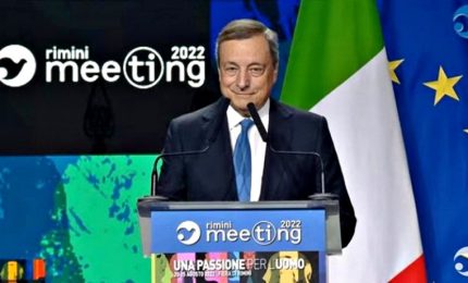 Draghi torna al Meeting di Rimini: serve spirito repubblicano, no al sovranismo