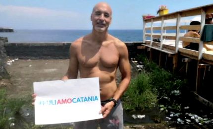 Luca Parmitano dalle stelle alla Sicilia per PuliAmoCatania