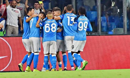 Il Napoli incanta il Maradona: 4-1 al Liverpool