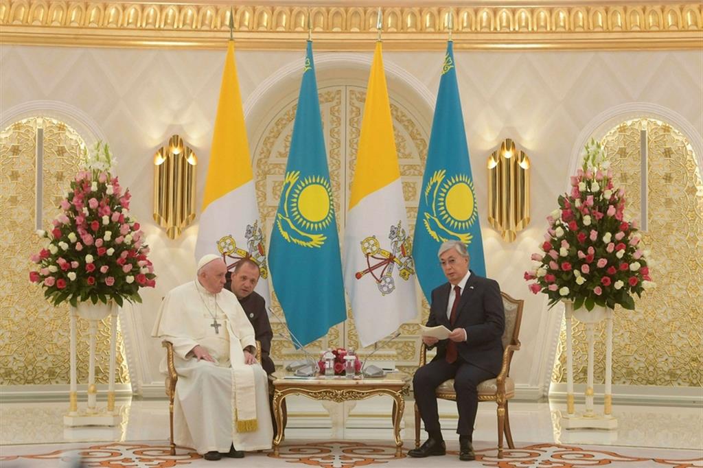 Papa in Kazakistan: qui come pellegrino di pace