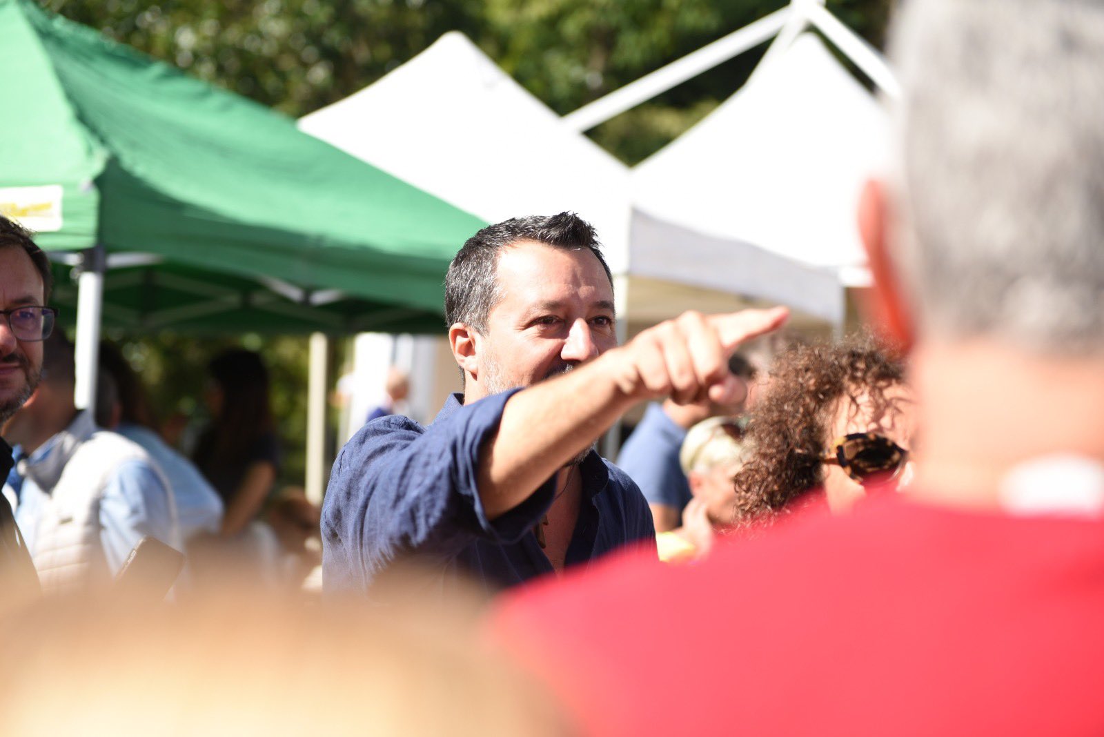 Salvini a Pontida avverte gli alleati: uniti ma programma è sacro
