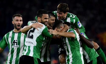 Il Betis vince a Roma 2-1, seconda sconfitta in Europa League