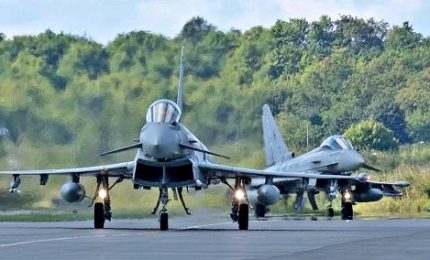 Eurofighter italiani intercettano caccia russi
