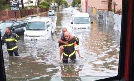 Esondati torrenti in provincia di Trapani e Agrigento