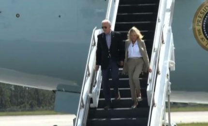 Uragano Ian, Biden arrivato in Florida per visita