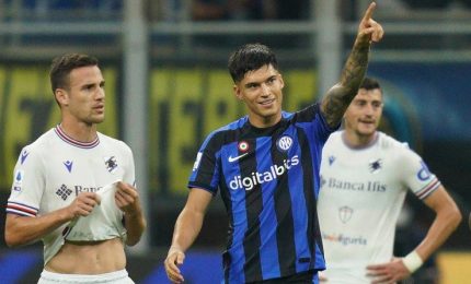 Inter-Sampdoria 3-0: a segno De Vrij, Barella e Correa