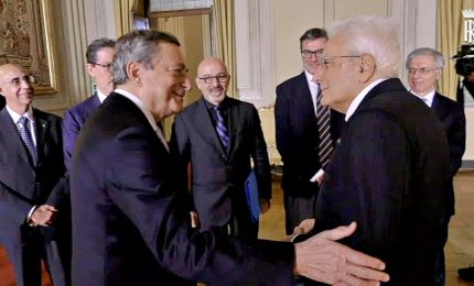 Mattarella riceve Draghi e altri ministri al Quirinale