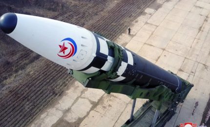Immagini lancio "missile mostro" della Corea del Nord
