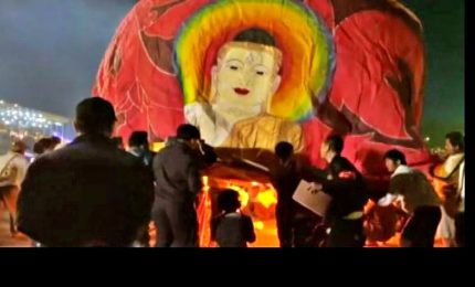 Myanmar, dopo il golpe torna festival delle mongolfiere