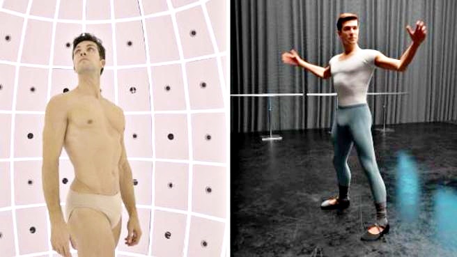 Roberto Bolle si fa “rubare” la danza dall’avatar