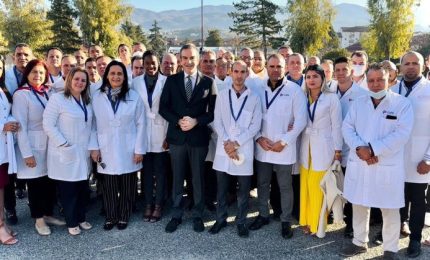 Occhiuto: 50 medici cubani arrivati in Calabria